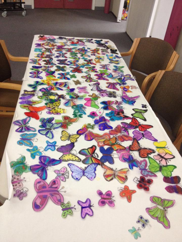 butterflies